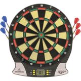 Carromco Electronic Dart Board Score 2nd Generation 92016 Uniseks volwassenen, zwart, rood, groen, geel