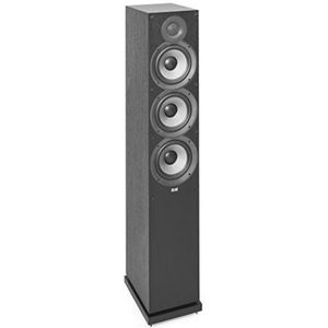 ELAC Debut 2.0 F6.2 vloerluidspreker, luidspreker voor het afspelen van muziek via hifi-systeem, 5.1 surround sound-systeem, uitstekend geluid en hoogwaardig design, 3-weg luidspreker