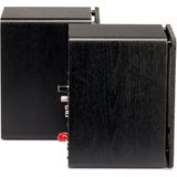 ELAC Compacte Luidspreker Debut ConneX DCB41 - HDMI, USB, Phono & Bluetooth - Uitstekend Geluid & Hoogwaardig Design - 1 Actieve Luidsprekerset - Zwart