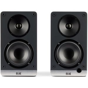 ELAC Compacte Luidspreker Debut ConneX DCB41 - HDMI, USB, Phono & Bluetooth - Uitstekend Geluid & Hoogwaardig Design - 1 Actieve Luidsprekerset - Zwart