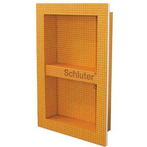 Schluter Systems Douche Niche (met plank) 12'x20', modern, gehard glas, rechthoekig, 0,7 kg, vrijstaand, artikeltype: niche