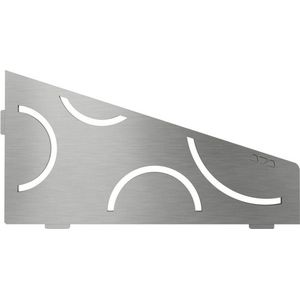 Schlüter - Shelf E S3 - Planchet - RVS Geborsteld