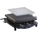 Steba RC3Plus - Gourmetset - tweezijdige grillplaat - Steengrill - 8 personen - PFAS vrij