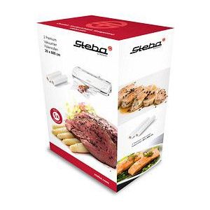 Steba 2 rollen vacuümfolie 20 x 600 cm