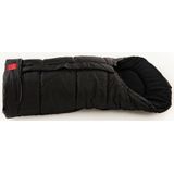 Kaiser Fußsack Iglu Thermo Fleece schwarz