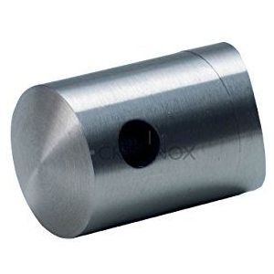CROSO dwarshouder voor 4 mm draad voor buis diameter 42,4 mm, roestvrij staal geslepen V4A, 1 stuk,CN8801120