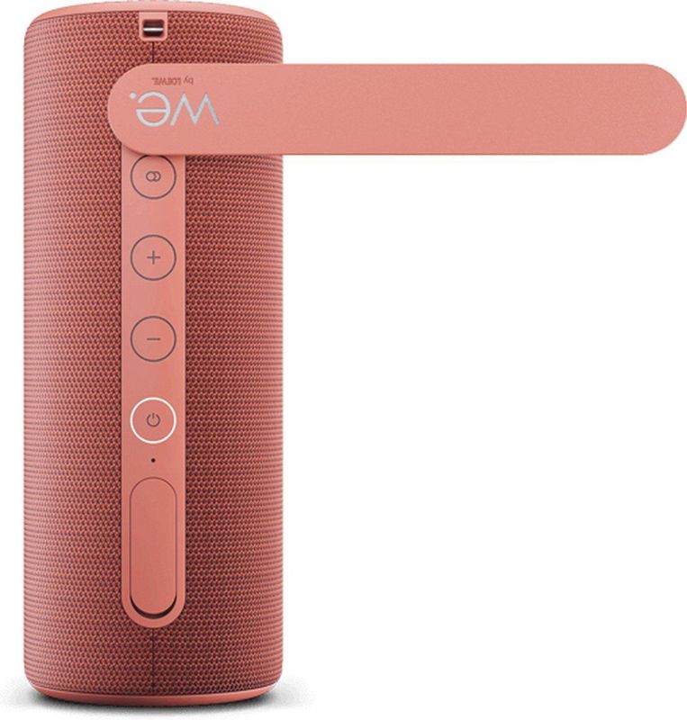 We. by Loewe WE. HOOR 1 - Bluetooth Luidspreker - Rood - Oplaadbare Batterij