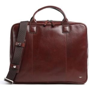 Golden Head Colorado aktetas RFID Leer 38 cm Laptopcompartiment  bruin