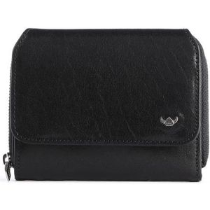 Golden Head Leren Portemonnee Colorado RFID Protect Zipped Billfold Coin Wallet Black Zwart