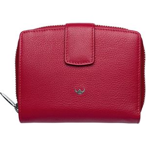Golden Head Leren Portemonnee Madrid RFID Protect Billfold Coin Wallet Red Rood