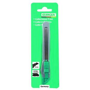 Stanger 340111 Cuttermes 9 mm met roostersleuf, grijs
