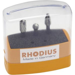 Rhodius HF SET 3-delige HM-Frezenset - 80x60x50mm (3 St)