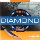 Rhodius 304092 DG70 Diamanten doorslijpschijf Diameter 125 mm Boordiameter 22.23 mm Beton 1 stuk(s)