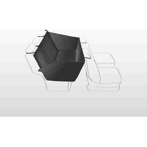 Trixie - Hondendeken Auto Achterbank - Met Deurbescherming Zwart - 150X135 CM