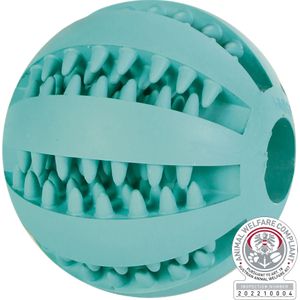 Trixie - Denta Fun - Bal - Rubber - Muntsmaak - 7 cm