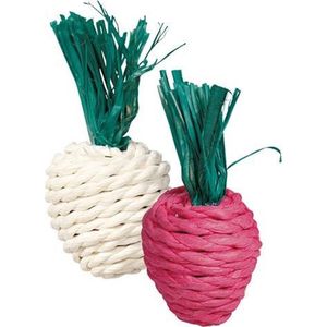 Trixie radijs en rettich met stro (8 CM 2 ST)