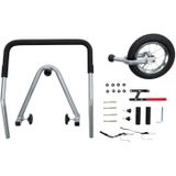 TRIXIE Jogger-Umbausatz für Fahrrad-Anhänger M schwarz/rot (#12815)