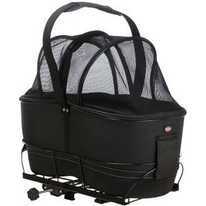 Trixie Hondenfietstas - Zwart - Tot 8 kg - Voor Fietstochten