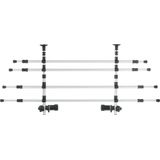 TRIXIE Auto-Gitter 105-172/46-60cm silber/schwarz