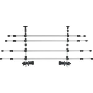 Trixie autorek zilver / zwart (105-172X46-60 CM)