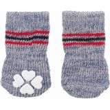 TRIXIE Pfotenschutz Hundesocken, Anti-Rutsch