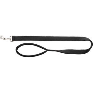 Trixie Premium Riem dubbellaags Zwart XS