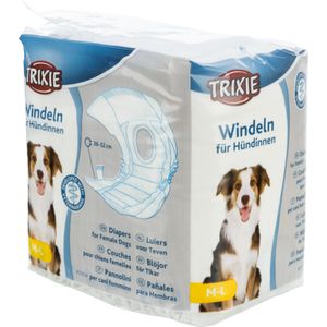 Trixie Hondenluier Teef M - L 12 stuks
