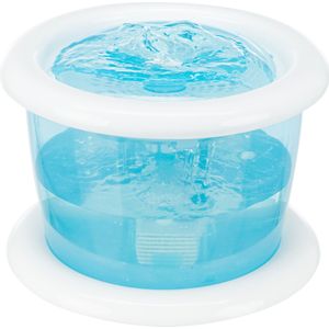 Trixie drinkfontein bubble stream blauw / wit 3 ltr