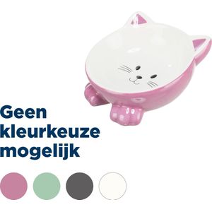 TRIXIE Futternapf Keramiknapf Katzenmotiv