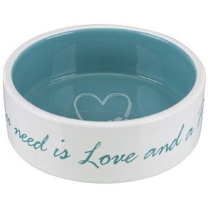 TRIXIE - Pet's Home - Keramische Kom - Wit - Keramiek
