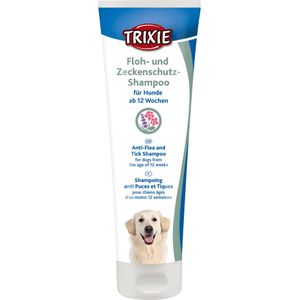 Trixie - Vlooien- en Tekenbestrijdingsshampoo - 250 ml - Voor Honden