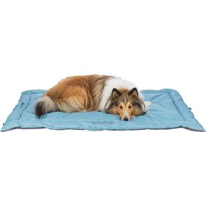 Trixie - Reisdeken Samoa Classic - Lichtblauw / Grijs - 85X70 cm