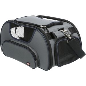 Trixie Vliegtuigtas Wings - Hondendraagtas - 46x28x23 cm Grijs Blauw