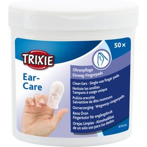 Trixie ear care vingerpads - Oordoekjes Hond - 50 stuks