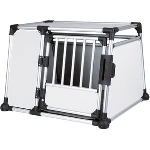 Trixie Hundebox Aluminium - B 93 x T 81 x H 64 cm (Größe L)