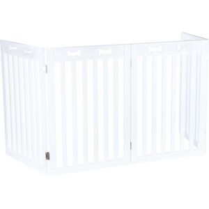 TRIXIE AFSLUITHEK WIT 4 PANELEN 60-160X75 CM