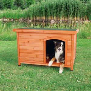 Trixie natura Hundehütte Flachdach 104