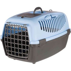 Trixie Huisdiertransportbox Capri 3 tot 12 kg Donkergrijs/Blauw