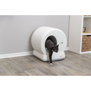 Trixie - Zelfreinigende Kattenbak - Kunststof - Wit - Automatische Kattenbak