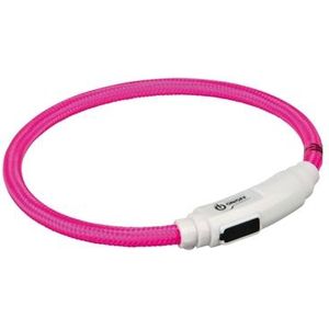 Trixie Flash lichtring USB voor katten Roze - 35CM/ 7MM