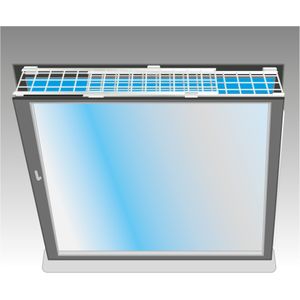 Schutzgitter für Fenster, ausziehbar