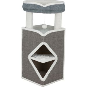 Trixie Cat Tower Arma Grijs / Wit (54X54X98 CM)