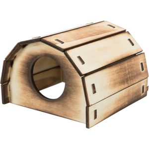 Trixie Mikkel Holzhaus, gebrannt, 13 × 9 × 12 cm