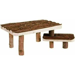 Trixie - Natural Living - Afdak / Ligplaats Met Opstapje - 37X28X17 CM