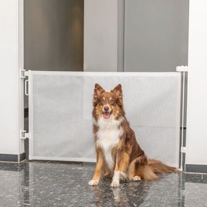 PawHut beschermrooster hondenrek voor in de auto bagagerek