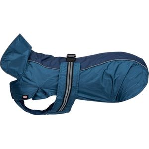 Trixie Hondenregenjas Rouen Blauw - Maat: 32cm