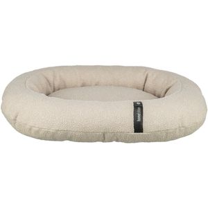 JACK AND VANILLA - Orthopedisch hondenbed JV Hampton – comfortabele mand voor honden met gevoelige gewrichten – lichtgrijs, M, 80 x 60 x 15 cm
