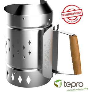 Tepro 8331 Houtskool- / Brikettenstarter XL