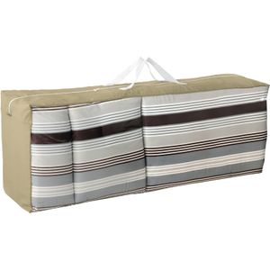 Tepro universele afdekhoes, hoes opbergtas, beige, 130 x 32 x 50 cm, 8618