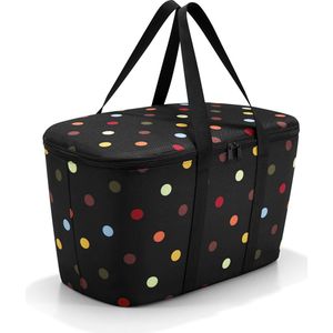 Reisenthel Coolerbag Koeltas - Polyester met aluminium voering - 20L - Dots Zwart